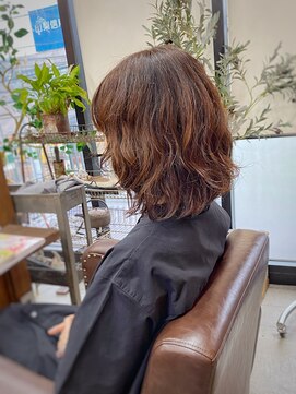 ロルド シェリ(Rold Cheri) 【山本智文】ニュアンスパーマボブ