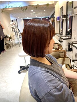 ヘアーメイク ブランニュー 東生駒店(hair make Brand new) ボブスタイル