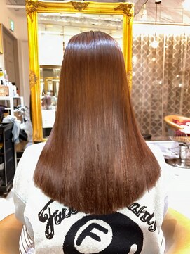 ロンドアベニール 北千住(Lond avenir) 乾かすだけ サラ艶美髪に大変身☆美髪ボブ/美髪縮毛矯正[北千住]