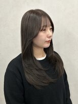 クム 横浜(qumu)&nbsp;【qumu MARIKO】似合わせレイヤーカット×オリーブグレージュ