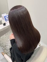 髪質改善＋透明感ブラウン