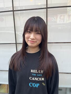 エデン(Eden by Nanpu) レイヤーカット×ラベンダーカラー