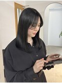 【Meenaハザマ】梅雨前対策×中性ツヤストレート