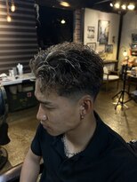 アントルポ(entrepot)&nbsp;taper fade & perm style