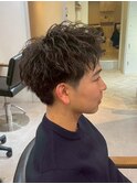 アップバング ショート