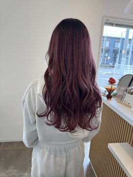 クララジャパン ナベシマ(CLALA JAPAN Nabeshima) ピンクブラウン　艶髪　髪質改善　韓国風　顔まわり　顔周り