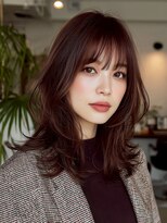 ルービック(Rubik's)&nbsp;レイヤーカット/くびれレイヤー/くびれ/レイヤー/暖色/外ハネ