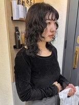 オッジバイケンジ(oggi by KENJE)&nbsp;ウルフパーマ/顔まわりパーマ/横浜パーマ