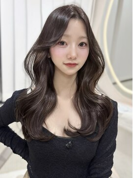 サイン 渋谷(SIGN) 艶髪/ワンホンヘア/グレージュ/ダブルケアカラー