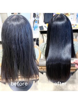 アンジュベイナハ (Ange Bay NAHA) 髪質改善艶髪ストレート