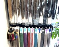 エクステ色数エリア最大級。理想のカラーが叶う！