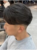 MEN’S HAIR/千葉駅/センターパート/曲がる縮毛矯正/齊藤大樹