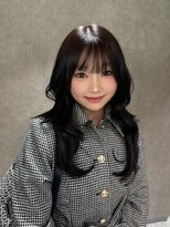 ジュノヘアージャパン 表参道(JUNO HAIR JAPAN)&nbsp;★ヨシンモリ×パープルブラック★たぷっと重ためレイヤー★