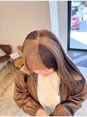 * ブリーチ2回～ ブロックカラー ツートンカラー *