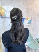 【COS/平塚/加藤】ハーフアップ/ヘアセット/お呼ばれアレンジ