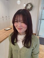 ルッツ(Lutz. hair design)&nbsp;2/25 pink brown× layer《後藤美樹》