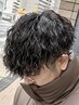 【メンズ人気No.2】 カット+メンズパーマ¥12,650→¥10,500
