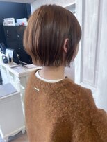 キャアリー(Caary)&nbsp;福山人気10代20代おすすめ髪質改善ストレート切りっぱなしボブ