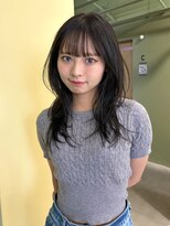 ウタ 大通×ハッシュカット×ダークグレージュ