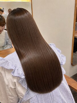 ニール 名古屋 伏見 丸の内(NEELU) ナチュラルなケアストレートパーマ