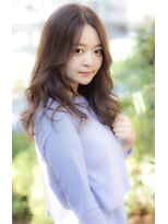 エイト プラット 渋谷2号店(EIGHT plat)&nbsp;【EIGHTplat渋谷】大人可愛いsweetセミロングヘアー♪