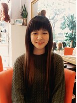 ボンビィヴァン(bon-vivant)&nbsp;シールエクステでグラデーションカラーに変身しました。