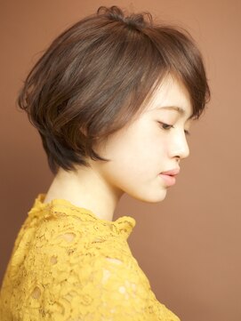 ベック ヘアサロン(BEKKU hair salon) エフォートレスなハニーヘアで斜めバング☆