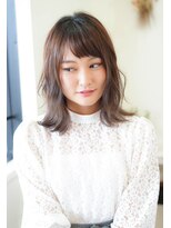 ヘアールーム アート(hair room a to by NYNY)&nbsp;ゆるふあ外ハネミディアム