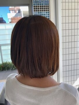 スタジオ アルファプラス 日暮里店(studio α+) 小顔補正立体カットボブ♪【スタジオアルファプラス日暮里】