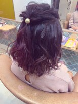 アドラーブル ヘアサロン(Adorable hair salon) 新色イルミナカラーandヘアアレンジ