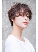 Lien☆大人ショート×ふんわりパーマ×うざバング　立川