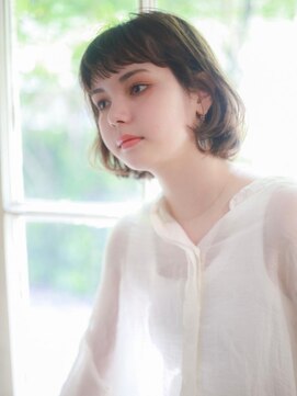 ネオリーブシェリエ 浅草店(Neolive cherie) 柔らかさ抜群ふんわりカールボブ 浅草 美容室12