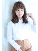 ひし形シルエットグレーベージュエギョモリエアリーミディ
