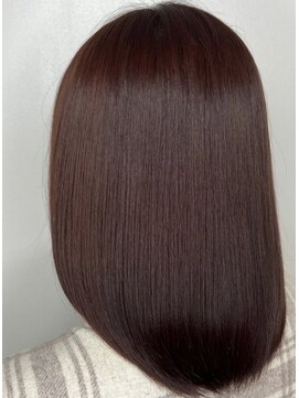 マニコ(manico) ピンクベージュ風ツヤ感ミディアム