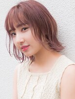 シロ(SiLO)&nbsp;レイヤーボブ／ピンクベージュ/髪質改善/トリートメント/韓国