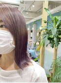 【hair salon W】ベリーパープル