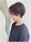 【なかじま ひびき】黒髪ハンサムショート