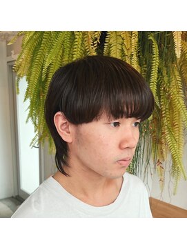 アクセヘアー 町田(acce hair) 2ブロックメンズマッシュウルフ