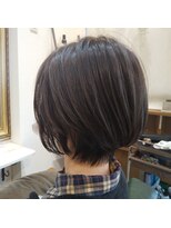 ヘアーズ ロッソ(hair's ROSSO) ショートボブ[30代40代50代]