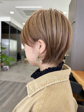 ビューエヒメ(VIEW EHIME) 大人ラフウェーブ20代30代40代ボブブラウンスウィングショート
