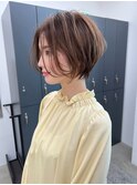 大人ショートボブ