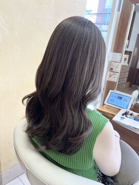 ファーレンピュア(FAHREN PURE) 韓国ヘア/オリーブベージュ/グレージュ/セミロング/和光市