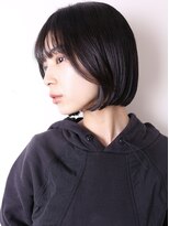 ヨファ ヘアー 芦屋店(YOFA hair) 似合わせカットイメチェンフルバングハッシュカットショート0201