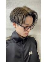 ロンドガルマン 名古屋(Lond GULLMAN)&nbsp;SEIYA指名　メンズアウターカラー　デザインカラー