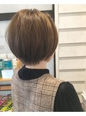 30代40代50代◎大人ナチュラルショートボブ  香椎/千早