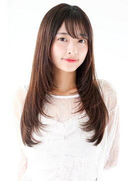 ヘアサロン ガリカ 表参道(hair salon Gallica) [河原塚七海]たっぷりレイヤーで軽さと動きのある束感ロングヘア