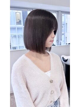 ホープ(hope) あご下3cm切りっぱなしボブ【梅田】