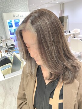 ケンジ 平塚 アネッタ(KENJE annetta) 【白髪ぼかし】フェイスフレミング