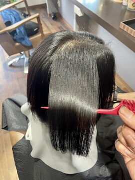 エイティサード(8ty3rd) ボブ×美髪縮毛矯正