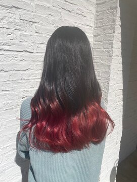 エクファ ヘア シェリル 草津 南草津店(ex-fa hair cherir) フェミニンロング似合わせカットミディアムスパイキーショート